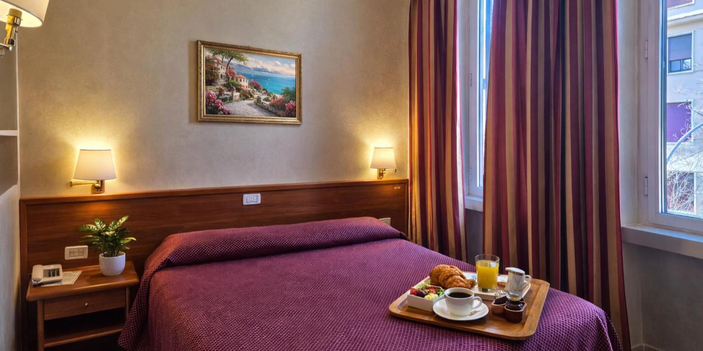 Habitación Sencilla Superior Habitación Sencilla Superior Hotel Delle Muse Roma Italia